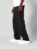 SUMWON Straight Fit Essential Drop Crotch Jogger