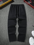 Manfinity EMRG Men's Drawstring Waist Letter Printed Jogger Pants