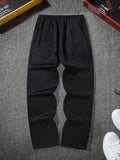 Manfinity EMRG Men's Drawstring Waist Letter Printed Jogger Pants