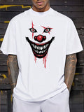 Manfinity Dauomo Men's Joker Printed Round Neck Short Sleeve T-Shirt