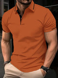 Manfinity Men's Color-Block Polo Shirt