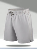 Men's 3pcs Quick-Dry Breathable 4-Way Stretch Sports Shorts For Summer