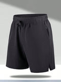 Men's 3pcs Quick-Dry Breathable 4-Way Stretch Sports Shorts For Summer