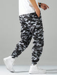 Manfinity Hypemode Loose-Fit Men's Camouflage Cargo Jogger Pants - MapleCo