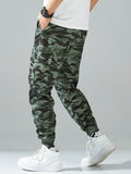 Manfinity Hypemode Loose-Fit Men's Camouflage Cargo Jogger Pants - MapleCo