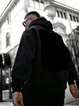 Men Kangaroo Pocket Drop Shoulder Hoodie