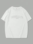 Manfinity Homme Men's Printed Alphabet T-Shirt