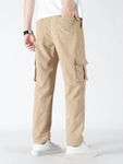 Manfinity Hypemode Men Flap Pocket Drawstring Waist Pants