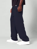 SUMWON Straight Fit Essential Drop Crotch Jogger