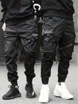 Men's Multi-Pocket Reflective Strip Decorative Cargo Pants