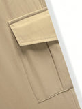 Manfinity LEGND Men Drawstring Waist Side Pocket Jogger Pants - MapleCo