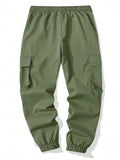 Men's New Style Workwear Cargo Pants, Multi-Pocket Jogger Outdoor Casual Trousers