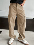 DAZY Men Flap Pocket Side Cargo Pants