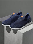 Men's Mesh Oxfords Lace-Up Lightweight Shoes Casual Walking Shoes - MapleCo