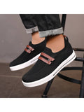 Men Slip-On Low-Top Skate Shoes, Comfortable And Anti-Slip Casual Sports Shoes, Comfortable Outdoor Shoes - MapleCo