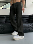 Manfinity Hypemode Men Slant Pocket Straight Leg Pants