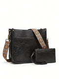 Bag Leopard Strap Crossbody Bag - MapleCo