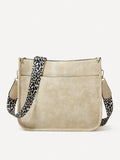 Bag Leopard Strap Crossbody Bag - MapleCo