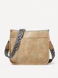 Bag Leopard Strap Crossbody Bag - MapleCo