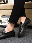 Summer Bestseller Plus Size Men's Slip-On Casual Loafers, Anti-Slip