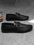 Summer Bestseller Plus Size Men's Slip-On Casual Loafers, Anti-Slip