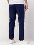 Men's Summer Vacation Casual Solid Color Ice Silk Trousers - MapleCo