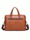 Men's Fashionable Brown Bag, Shoulder - MapleCo