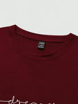 Manfinity Homme Men Letter Graphic Colorblock Tee