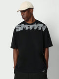 SUMWON Tee With Front Graphic Print For Daily Wear