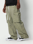 SUMWON Parachute Cargo Detail Pant