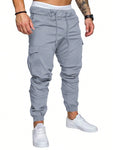 Manfinity LEGND Men Casual Drawstring Waist Cargo Pants