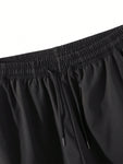 3pcs Men's Summer Casual Sports Quick-Dry 5-Inch Ice Silk Shorts, Versatile And Minimalist Outfits