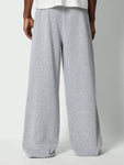 SUMWON Wide Leg Jogger With Pleat Detail