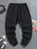 3pcs Men's Casual Cargo Pants With Pockets