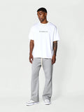 SUMWON Flare Fit Sweatpants With Drawcords