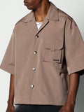 SUMWON Nylon Boxy Fit Shirt With Pocket - MapleCo