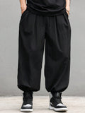 Manfinity EMRG Solid Color Drawstring Jogger Pants With Pockets