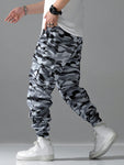 Manfinity Hypemode Loose-Fit Men's Camouflage Cargo Jogger Pants - MapleCo