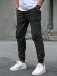 Men's New Style Workwear Cargo Pants, Multi-Pocket Jogger Outdoor Casual Trousers