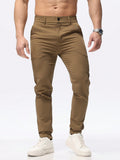 NEW Men's Straight-Leg Casual Pants, Versatile Long Trousers - MapleCo