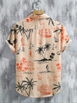 Manfinity RSRT Men Tropical Print Shirt Without Tee - MapleCo