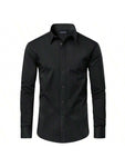 Men's Long Sleeve Classic Dress Shirts