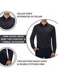 Men's Long Sleeve Classic Dress Shirts