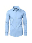 Men's Long Sleeve Classic Dress Shirts