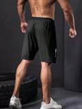 Hidkat Men's Zipper Pocket Quick-Drying Shorts, Casual Slightly Stretch Breathable Drawstring Shorts For Summer Outdoor