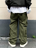 Manfinity EMRG Men Flap Pocket Side Cargo Pants - MapleCo