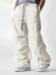 SUMWON Loose Fit Cargo Pant With Drawcords