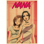 1pc Funny Japanese Anime Nana Osaki Poster Home Decal Art Painting Nana Anime Wall Sticker For Coffee House Bar Decoration PaintingFrameless - MapleCo