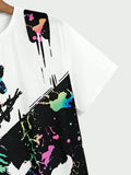 Manfinity LEGND Men Reflective Cartoon Graphic Tee