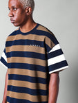 SUMWON Boxy Fit Striped Tee - MapleCo